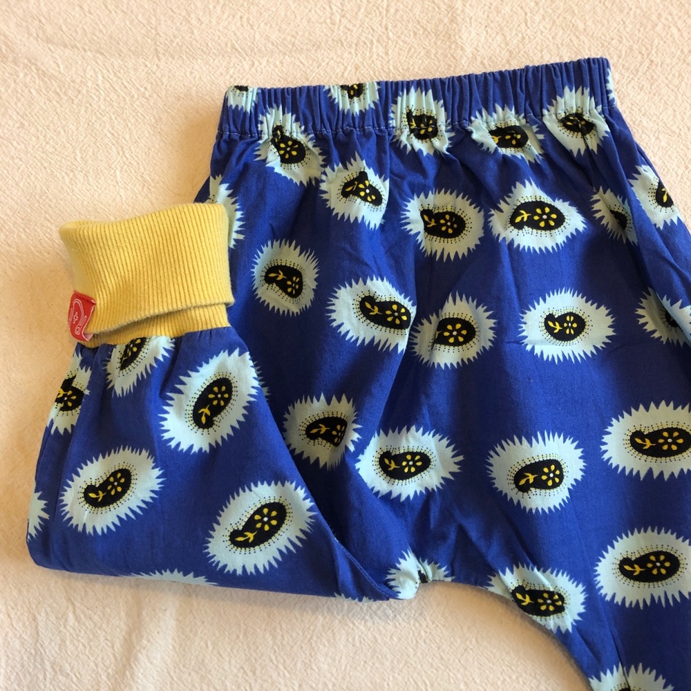 R+h 12-18m African Print pants GUC